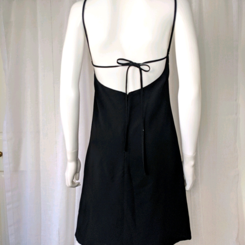 Black strappy dresd